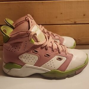 Air Jordan 6-17-23 ELEMENTAL PINK VIVID GREEN DM1159-613 Size 5 Youth